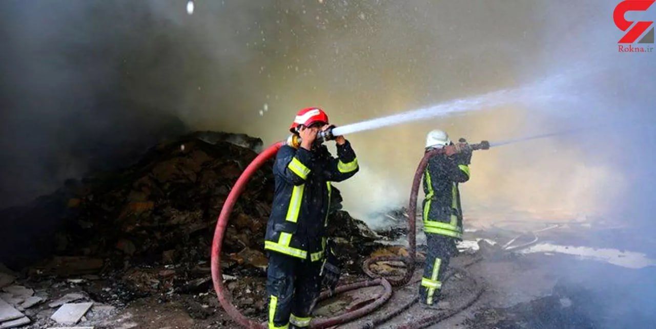 حادثه آتش‌سوزی در کارخانه پترو پالایش گهر
