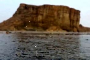 دریاچه ارومیه پس از بارش‌ها جانی تازه گرفت