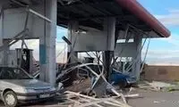 تصاویری از انفجار کپسول گاز یک خودروی سایپا
