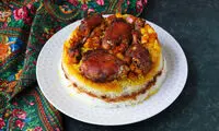 طرز تهیه یک پلوی قالبی با طعم و عطر بی‌نظیر
