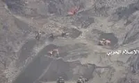 لحظه انهدام ادوات راهداری ارتش عربستان
