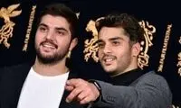 شادی سینا مهراد در استادیوم قطر پس از بُرد ایران