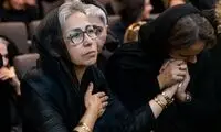 قاب تلخ از مادر اکبر عبدی در سوگ فرزندش