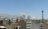 منشا صدای بلندی که در غرب تهران شنیده شد