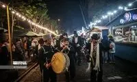 تصاویری از معروف‌ترین خیابان تهران پس از افطار