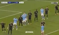 لحظه گل سوم منچسترسیتی به رئال مادرید 