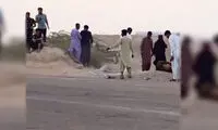ببینید؛ تصادف وحشتناک در پیست چابهار