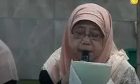 لحظه درگذشت یک زن در حال قرائت قرآن