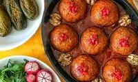 طرز تهیه کوفته هلو شیرازی؛ خوشمزه و مجلسی
