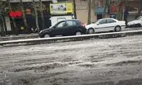 ببینید؛ شمال تهران سفیدپوش شد