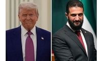 دیدار ترامپ و جولانی در ریاض خبرساز شد