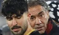 استوری جنجالی و داغ عابدزاده با لوگو پرسپولیس
