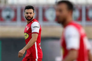 بدن آماده سروش رفیعی در تمرینات پرسپولیس