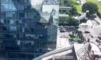 وقتی پهپاد جای جرثقیل را می‌گیرد!