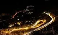 عکسی از مسافران شمال که در ترافیک گیر افتادند
