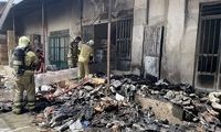 جزئیات حریق در انبار کفش بازار تهران