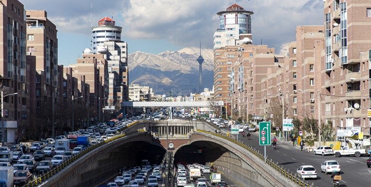 کیفیت و دمای هوای تهران در اولین روز فروردین
