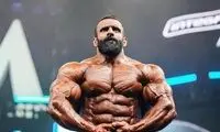 عضلات آماده پسر هادی چوپان در نوجوانی