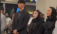 هم‌خوانی جالب ناهید و مبینا با سرود «ای ایران»