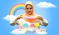 آموزش ساخت اسلایم در کلاس‌های تابستانه فیلیمو مدرسه