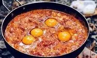 پخت اُملت در گرمای بالای ۵۰ درجۀ جنوب