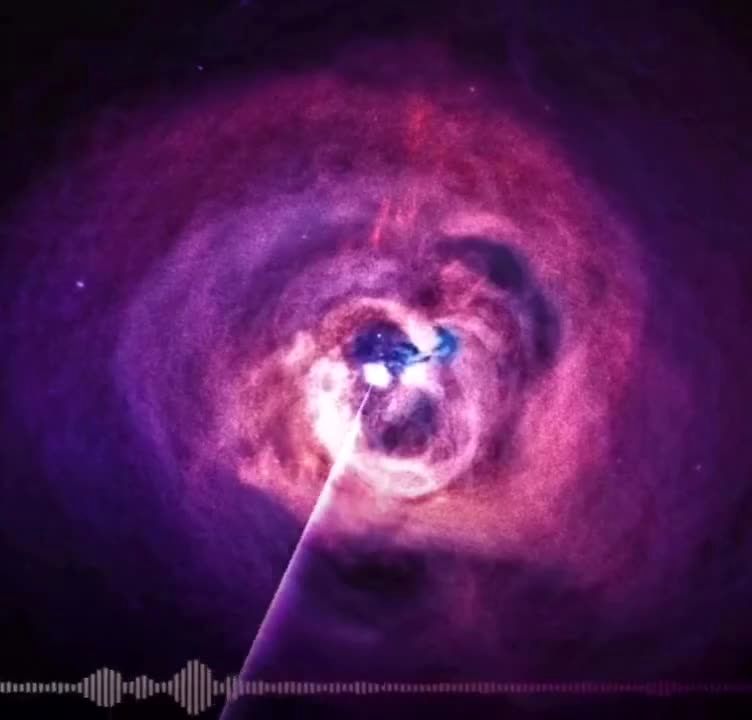 صدای ترسناکی که ناسا از یک سیاهچاله منتشر کرد