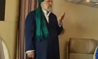 دفاع از عکس نماز خواندن رئیسی در هواپیما 
