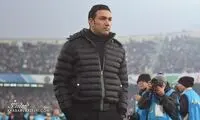 جواد نکونام و فرزندانش در ورزشگاه آزادی