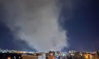 تصویری از انفجار مهیب در سقز کردستان