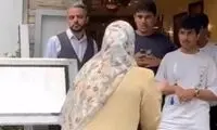 ویدئویی متفاوت از بی‌قراری یک شهروندِ خانم مسلمان