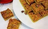 طرز تهیه شیرینی ملکه بادم، شیک و مجلسی