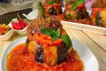 طرز تهیه بادمجان ترکی؛ بقچه‌های خوشمزه با گوشت و سبزیجات