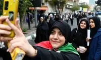 تصاویر خاص از راهپیمایی امروز مردم تهران