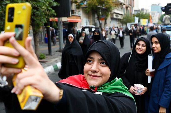 تصاویر خاص از راهپیمایی امروز مردم تهران