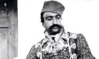 یکی از زیباترین زنان ناصرالدین‌شاه با لباس چینی