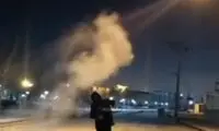 تبدیل آب‌جوش به بخار در هوای سیبری مشهد!