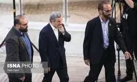  هم‌نشینی احمدی‌نژاد با سردار رادان در یک مراسم