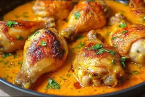 طرز پخت یک غذای لذیذ با ۵۰۰ گرم ران مرغ
