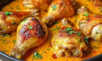 طرز پخت یک غذای لذیذ با ۵۰۰ گرم ران مرغ