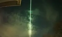ویدئویی از شکار گلوله آتشین در آسمان!