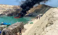 اولین تصاویر از حمله آمریکا به اسکله صیادی بنود