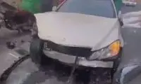 تصاویر جدید از حادثه هولناک در شمال تهران
