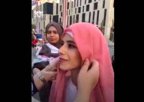 تبلیغ حجاب در قطر به توریست‌های اروپایی!