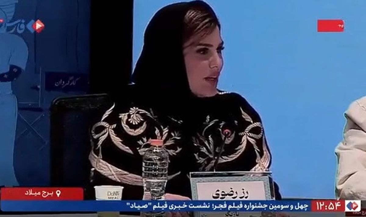 رز رضوی: پدر من ارتشی است و به شهدا عِرق دارم