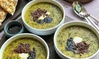 طرز تهیه آش ماست ساده با طعم عالی و خوشمزه