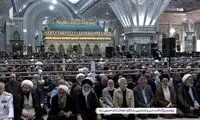 مسعود پزشکیان همنشین نوه‌های امام شد
