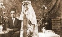 تصاویری دیدنی از لباس‌های عروس زنان قاجاری