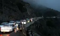 تردد در جاده چالوس به حالت عادی برگشت