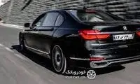 لحظه آتش سوزی خودرو 730 BMW در تهران!