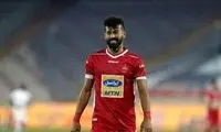 تمرین ستاره پرسپولیس در آستانه سال تحویل